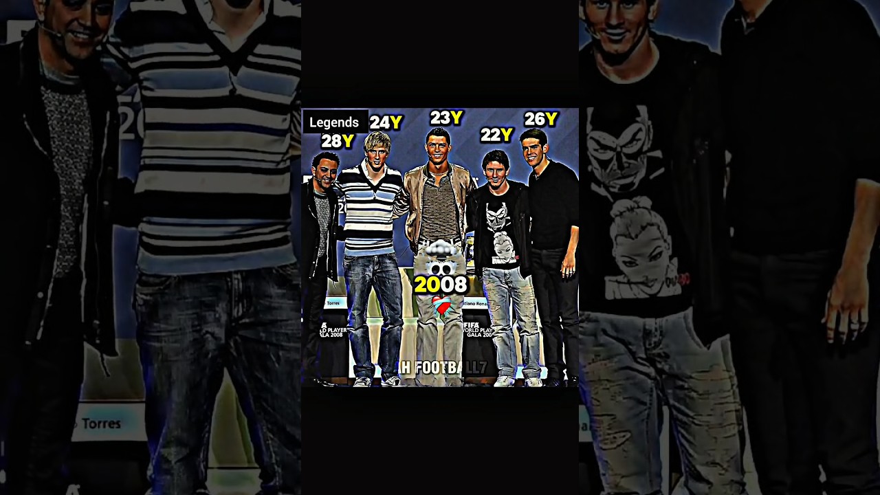 Ronaldo x Messi x Kaka x Torres x Xavi 😆👆