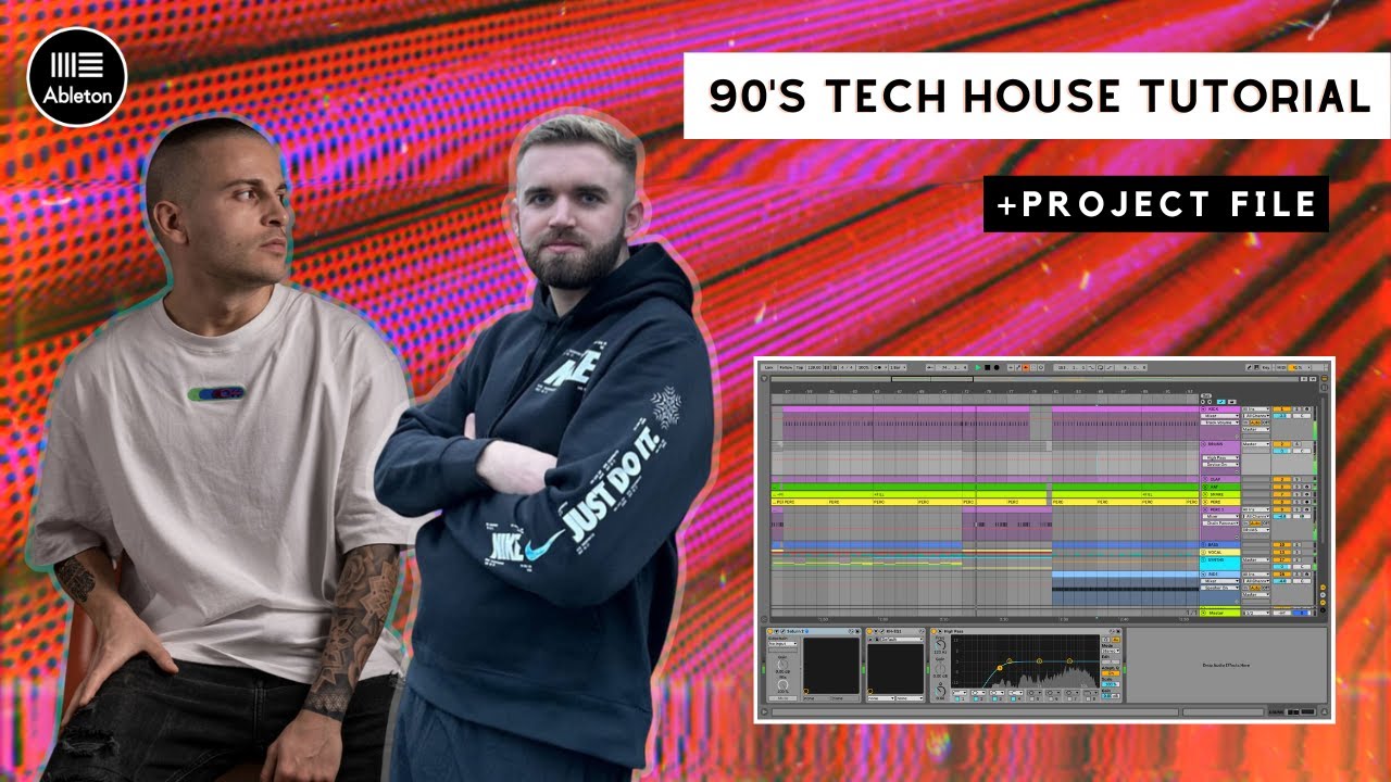 Gaskin, Louden Inspired 90's Tech-House Tutorial (+Ableton Live Project)