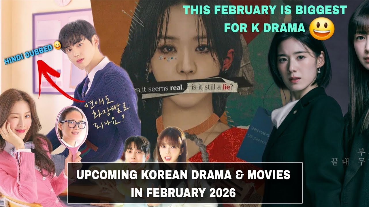 UPCOMING Korean DRAMA & MOVIES In February 2026😃 | This Month is Biggest for k drama🤩