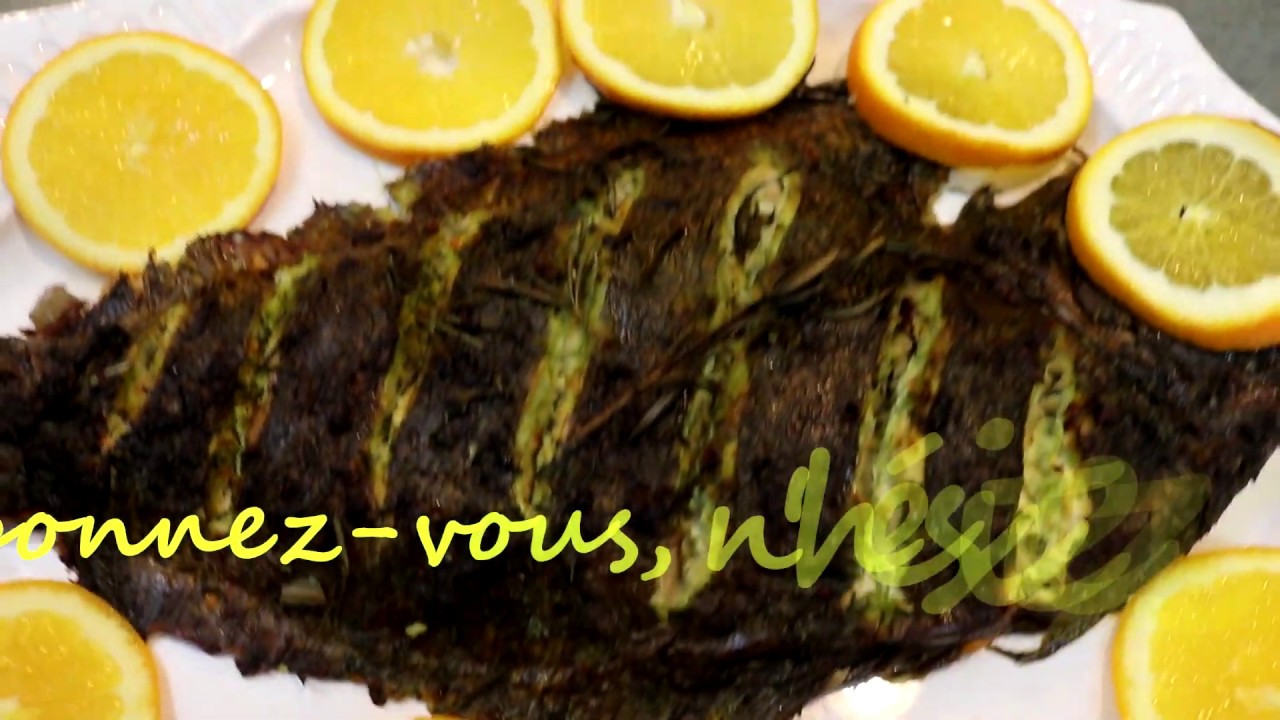 Poisson sole brais&eacute; au four || Sole ya kotumba || Baked sole fish