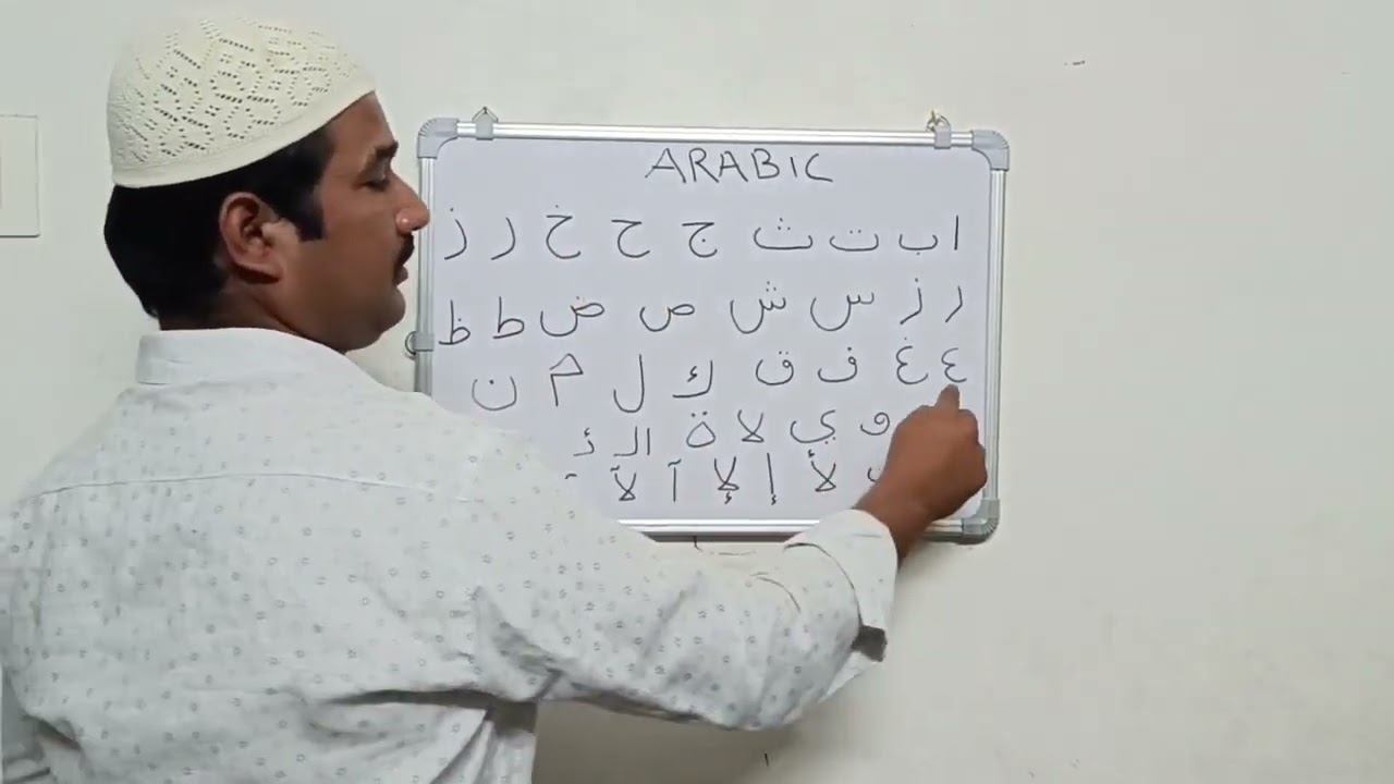 Arabic sign language alphabet