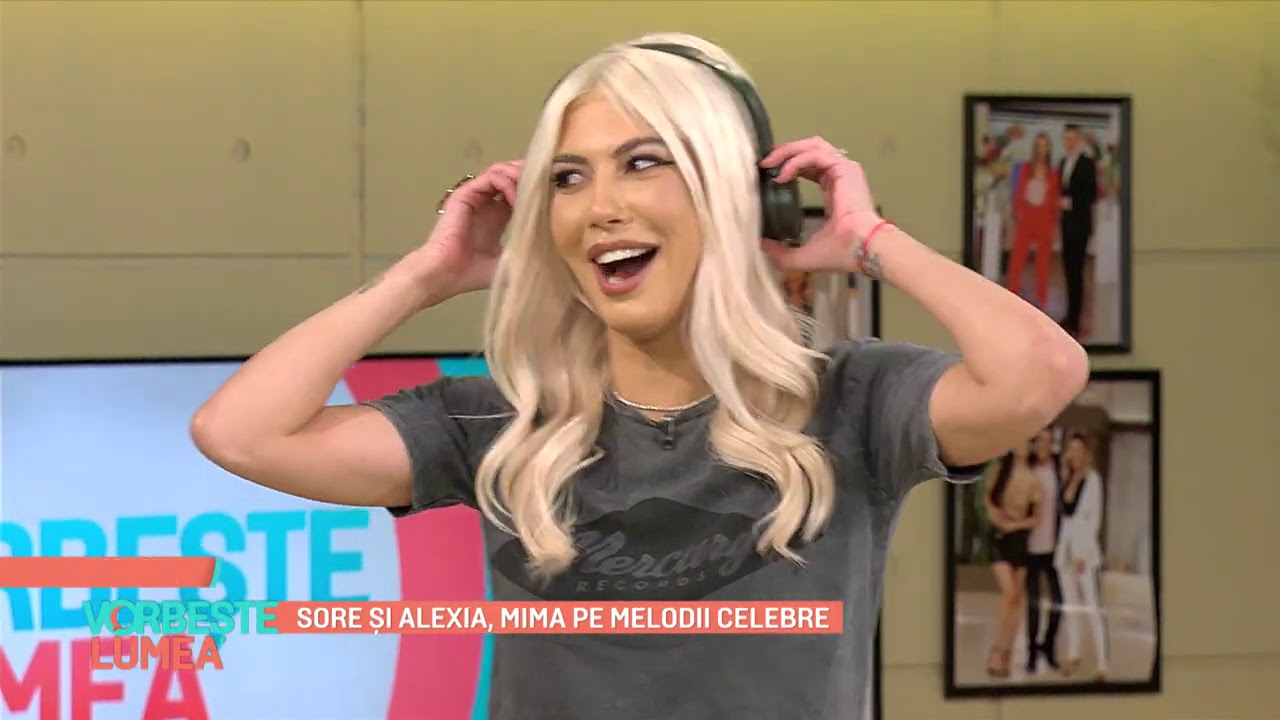 Sore si Alexia, mimă pe melodii celebre