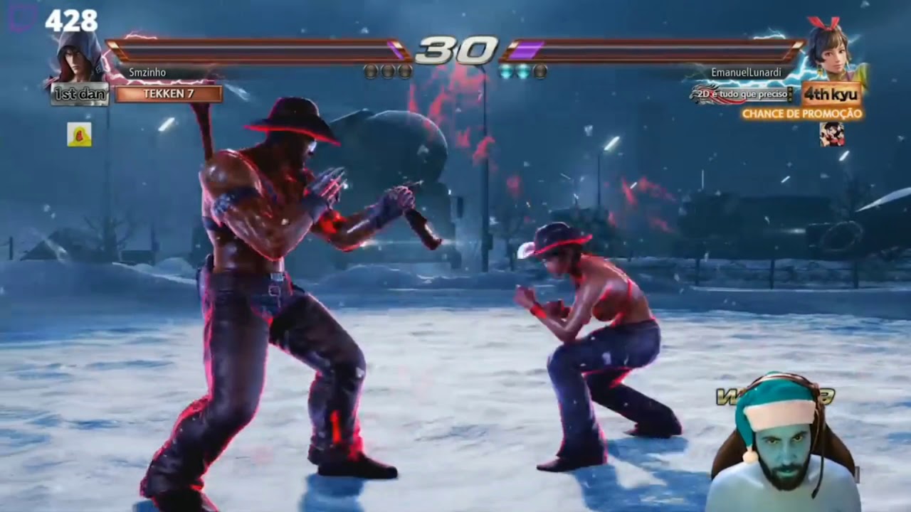 Smzinho Melhor rage Tekken 7 #59 Ta parecendo que to apanhando da policia