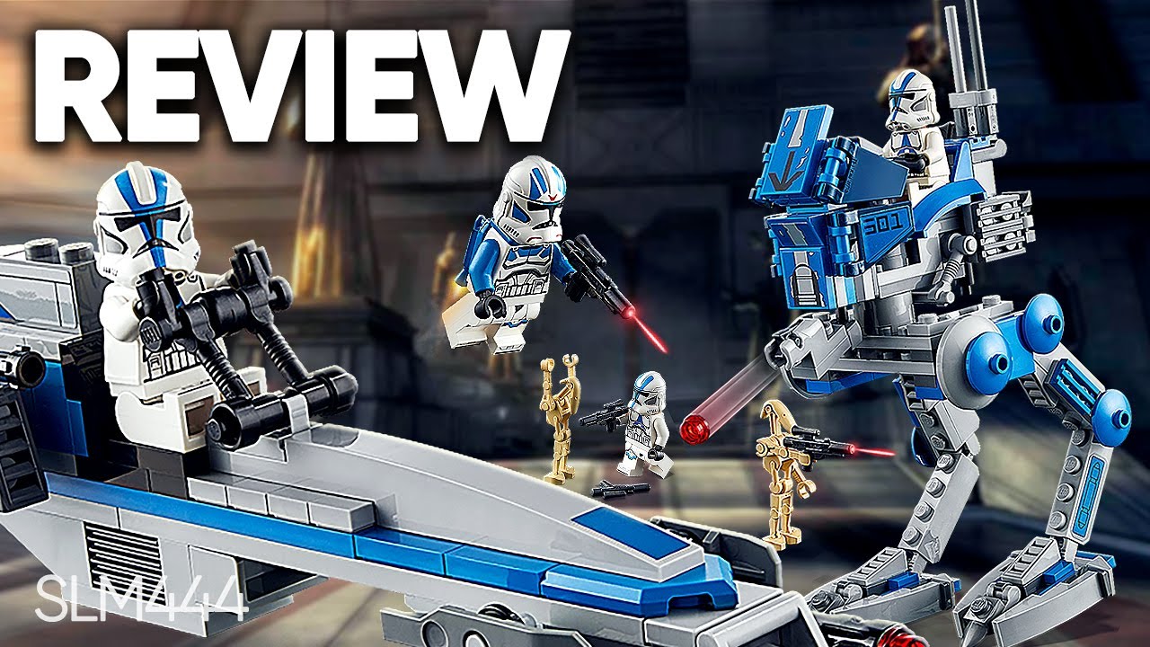 LEGO Star Wars 75280 501st Legion Clone Troopers | ОБЗОР
