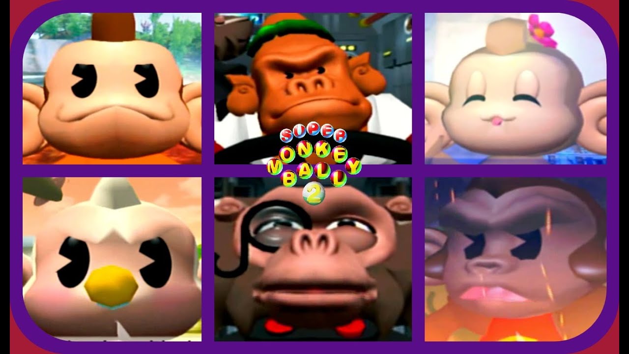 Super Monkey Ball 2 The Movie-All Cutscenes