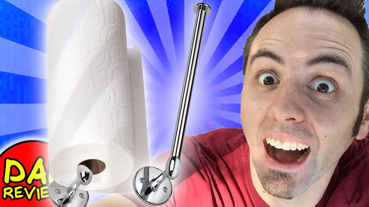 BATHROOM PAPER TOWEL HOLDER | InterDesign Paper Towel Holder Review