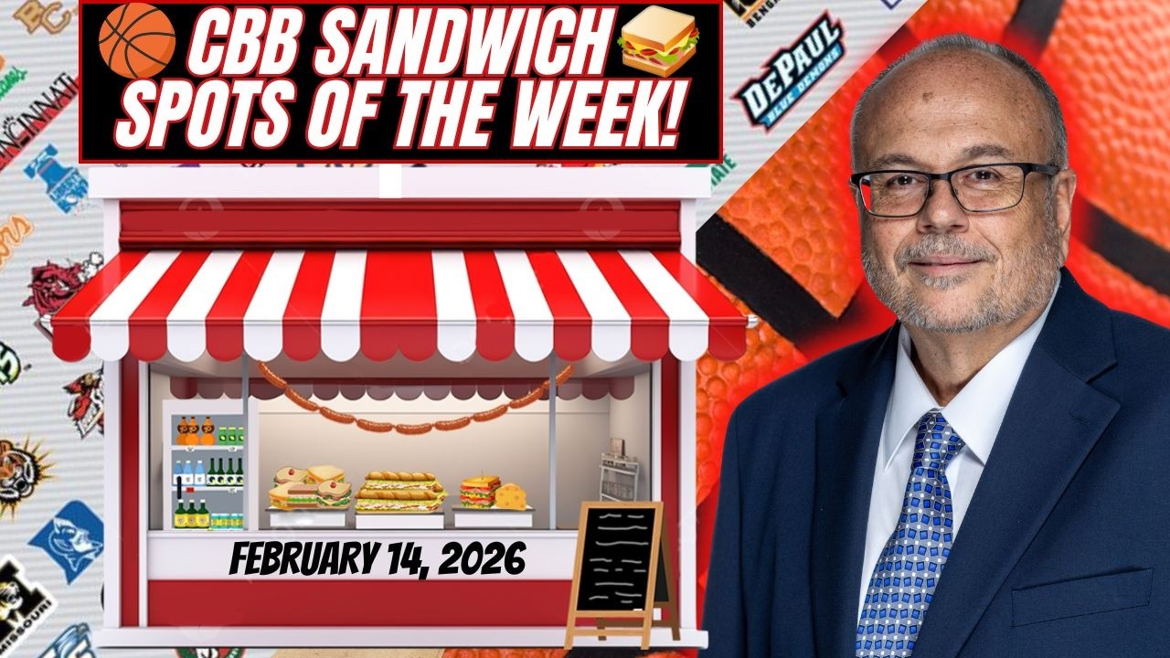 NCAAM Sandwich Spots of the Week! | CBB Best Bets for Marco's Deli 2/14/26