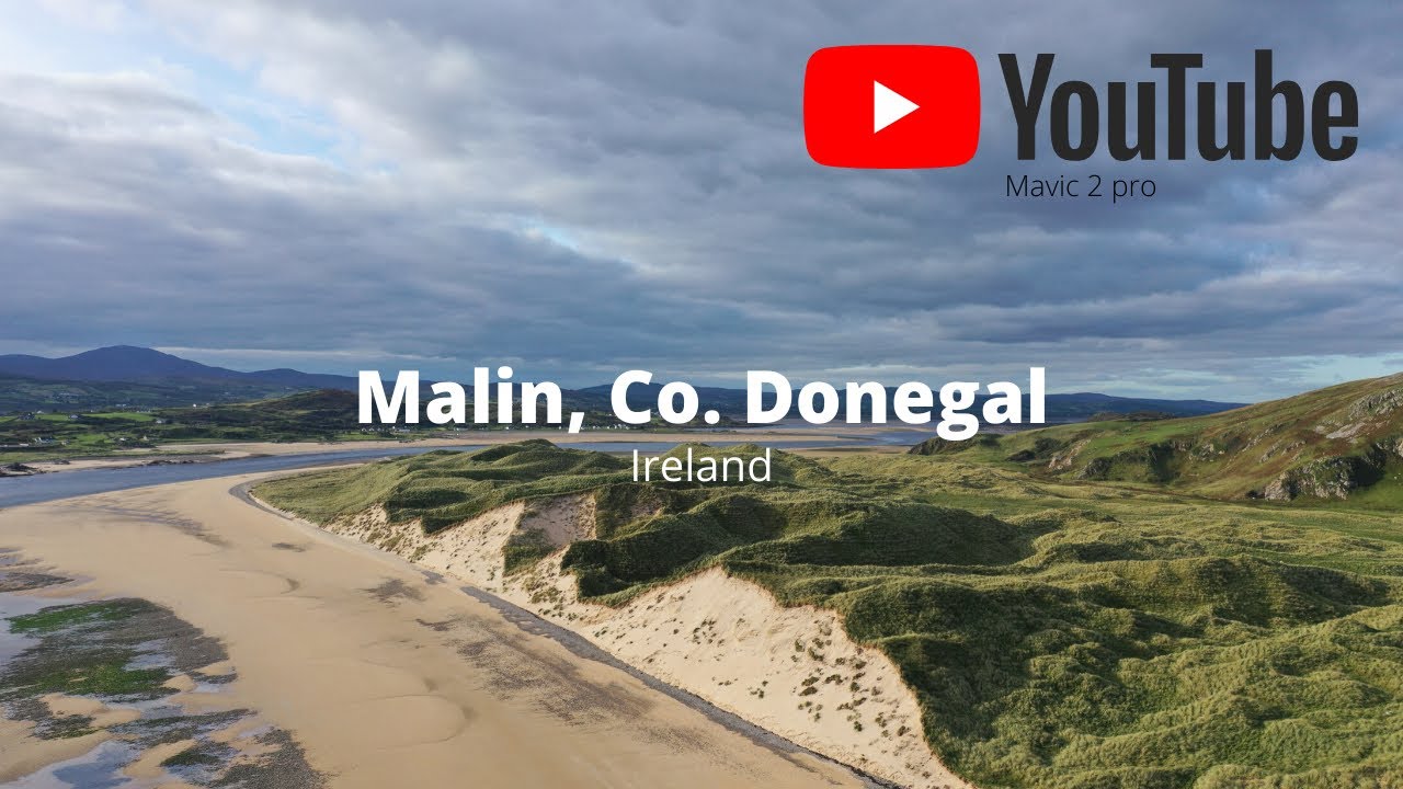 Five finger strand, Malin Head, Mavic 2 pro drone footage Co. Donegal 4K video Ireland aerial Dji