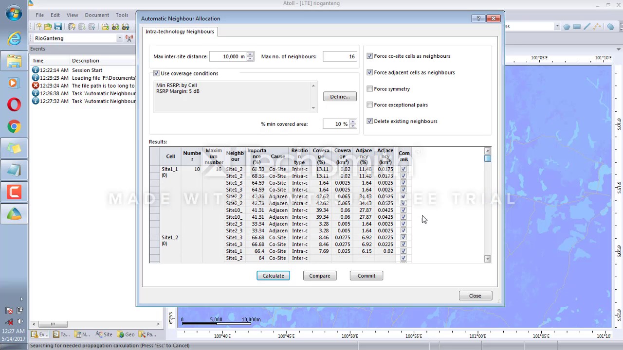 4G-LTE 1800 Mhz  Capacity Network Planning using Atoll