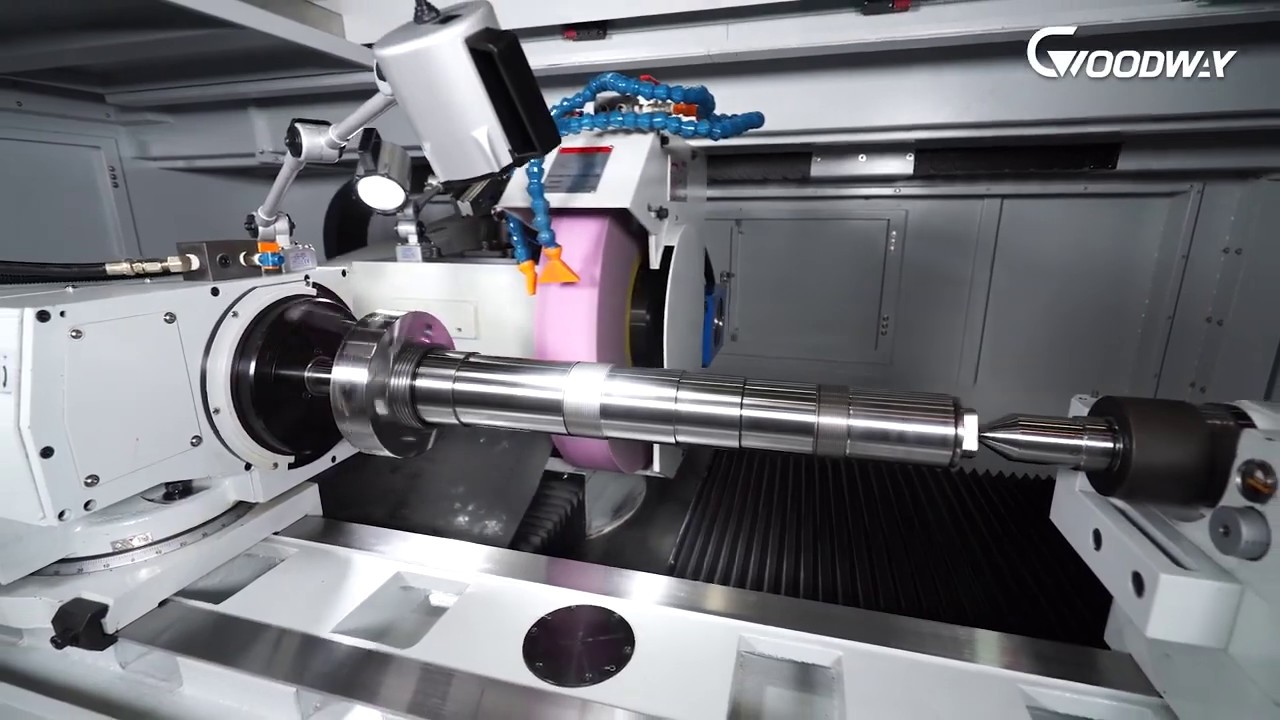 GOODWAY GRW-4010 CNC Gezer Kafalı Silindirik Taşlama Tezgahı – Spindle Taşlama