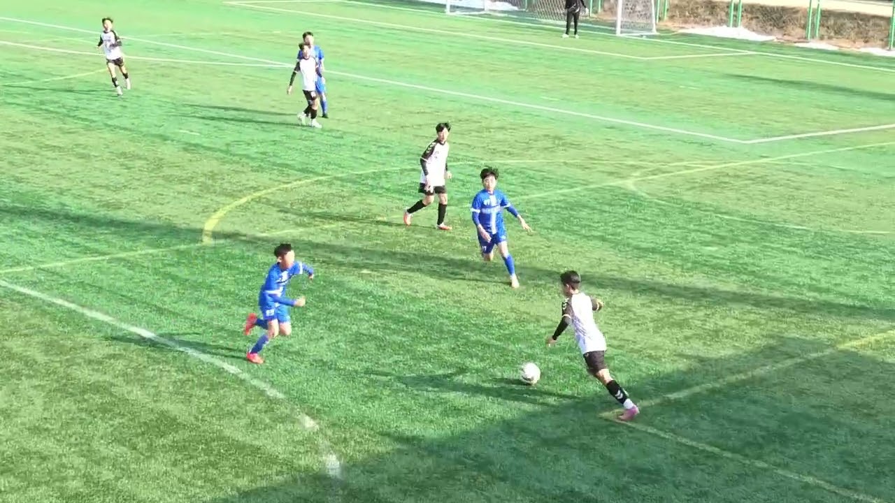 1/14 구례동계훈련 (순천fc 대 경남스포츠) 1쿼터 0대1