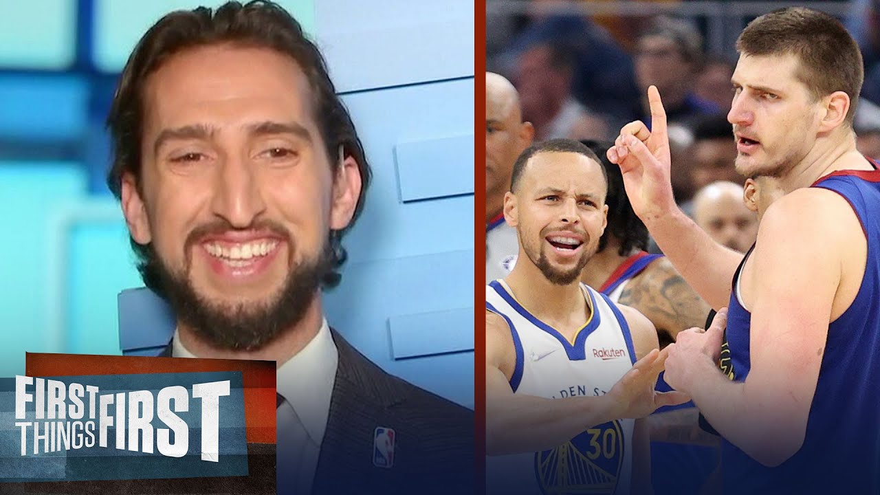 Nuggets fall 0-2 to Warriors, Nikola Jokić ejected in 4th quarter | NBA | FIRST THINGS FIRST