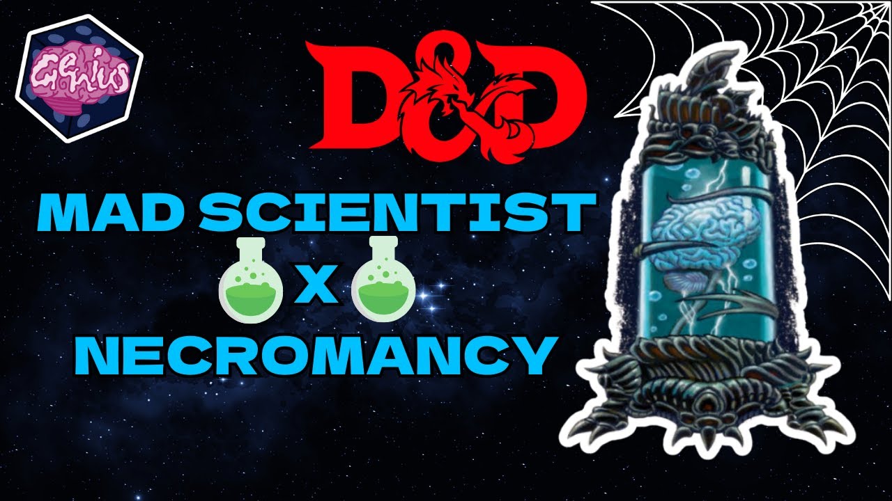 Brain in a Jar: When the Mad Scientist Discovers Necromancy in #dnd - Better Creatures
