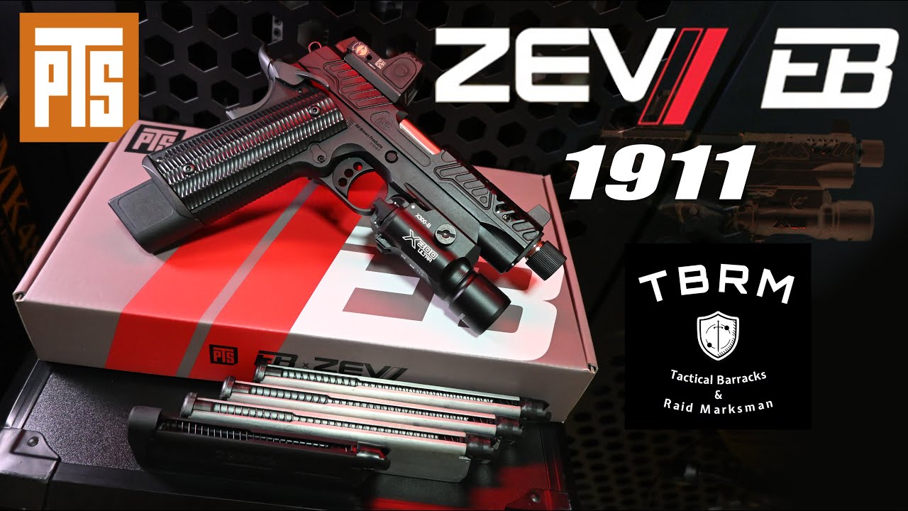 PTS ZEV x Ed Brown 1911 GBB | 開箱簡介 外觀搭配 #airsoft #生存遊戲
