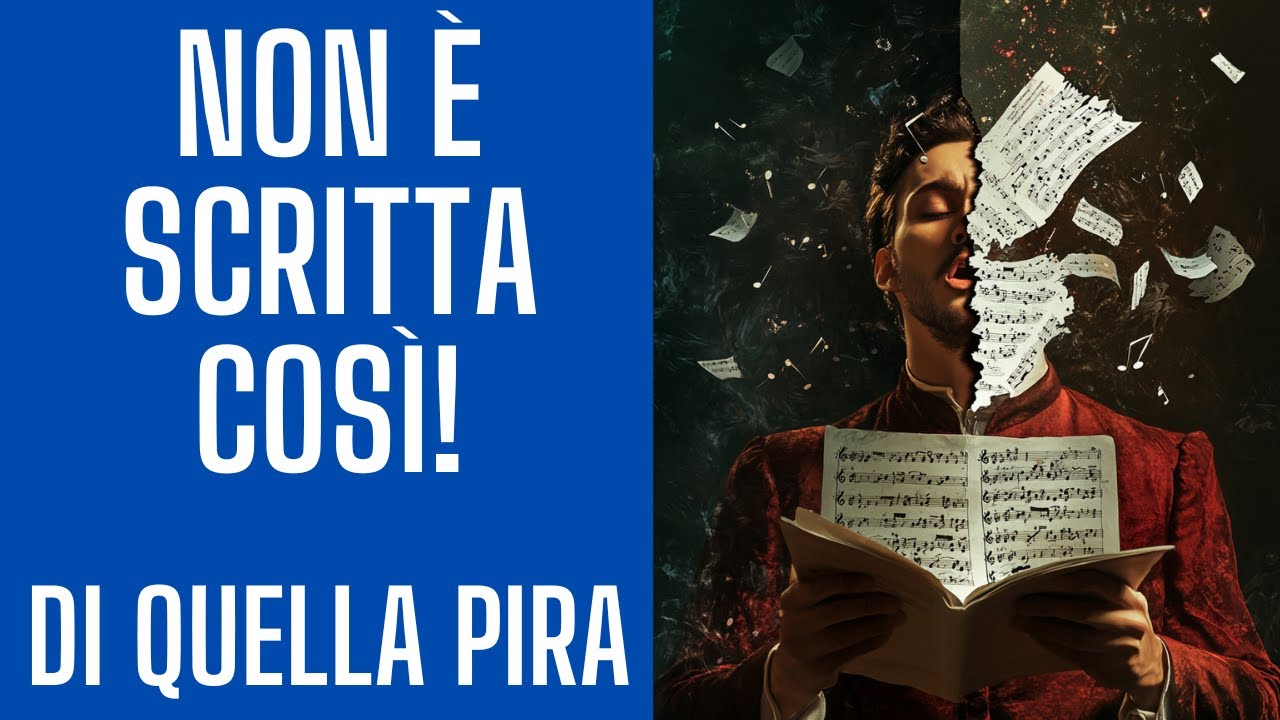 Non è scritta così! Di quella pira