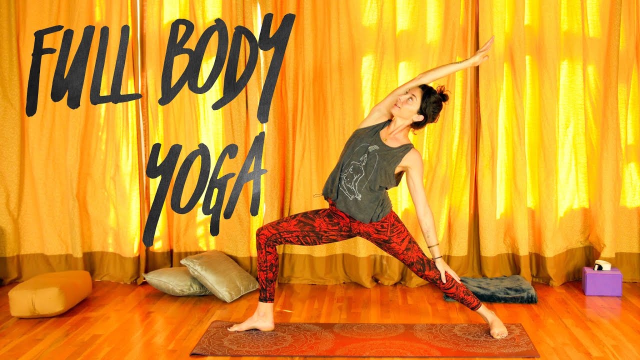 Full Body Yoga - 30 min Total Body Deep Stretch Workout for Strength and Flexibility