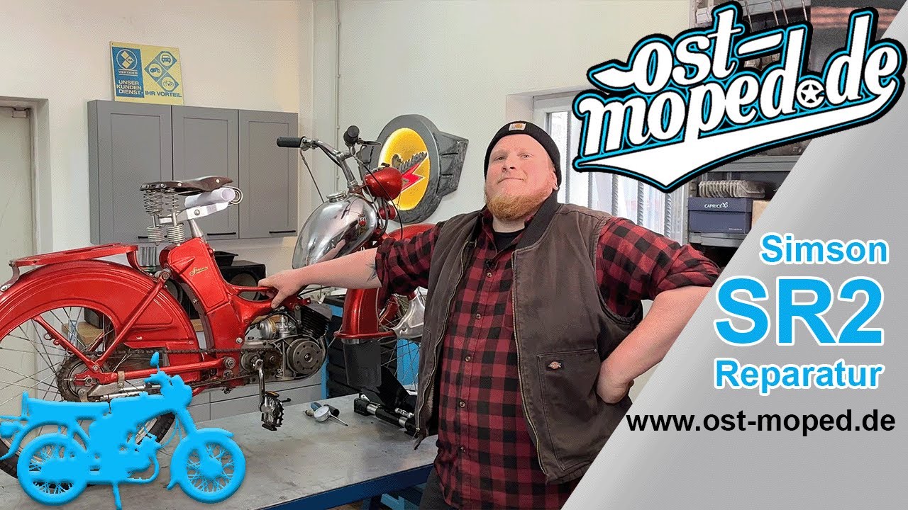 Simson SR2 Reparatur - Neulich bei ost-moped