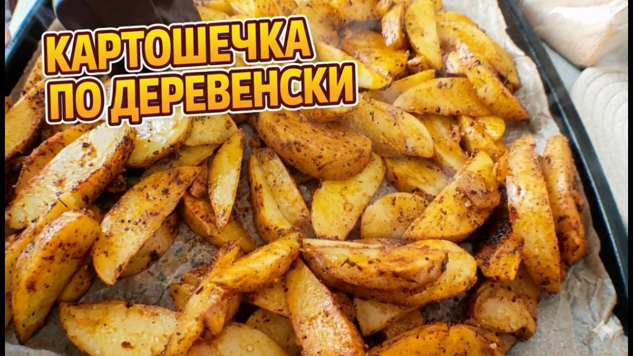 🍟 Идеальная КАРТОШКА ПО-ДЕРЕВЕНСКИ дома.