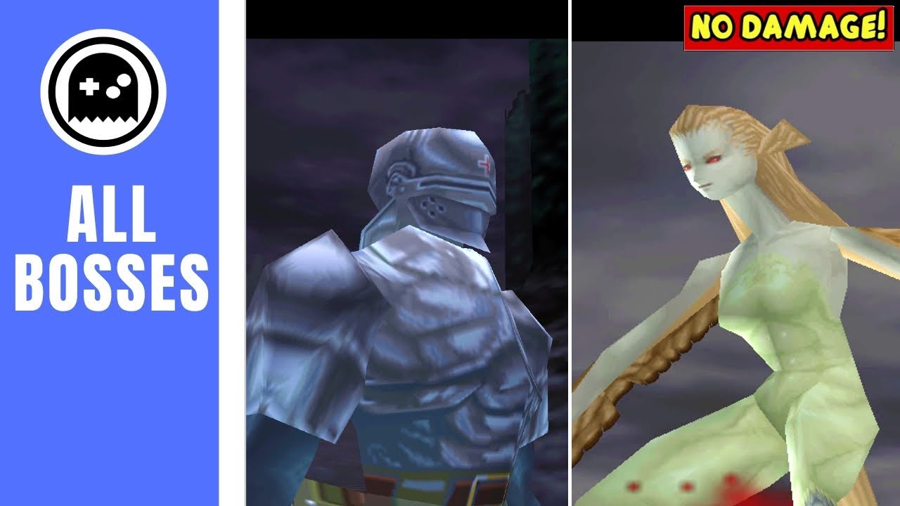 Castlevania Legacy of Darkness (N64) (Henry Oldrey) - All Bosses - (No Damage)