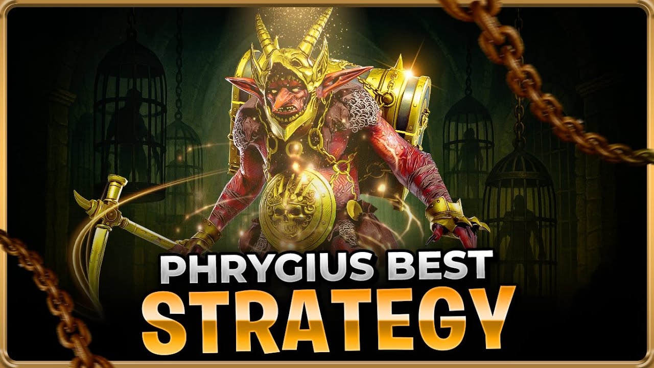 USE THIS STRATEGY! PHRYGIUS FULL GUIDE Grim Forest Raid: Shadow Legends