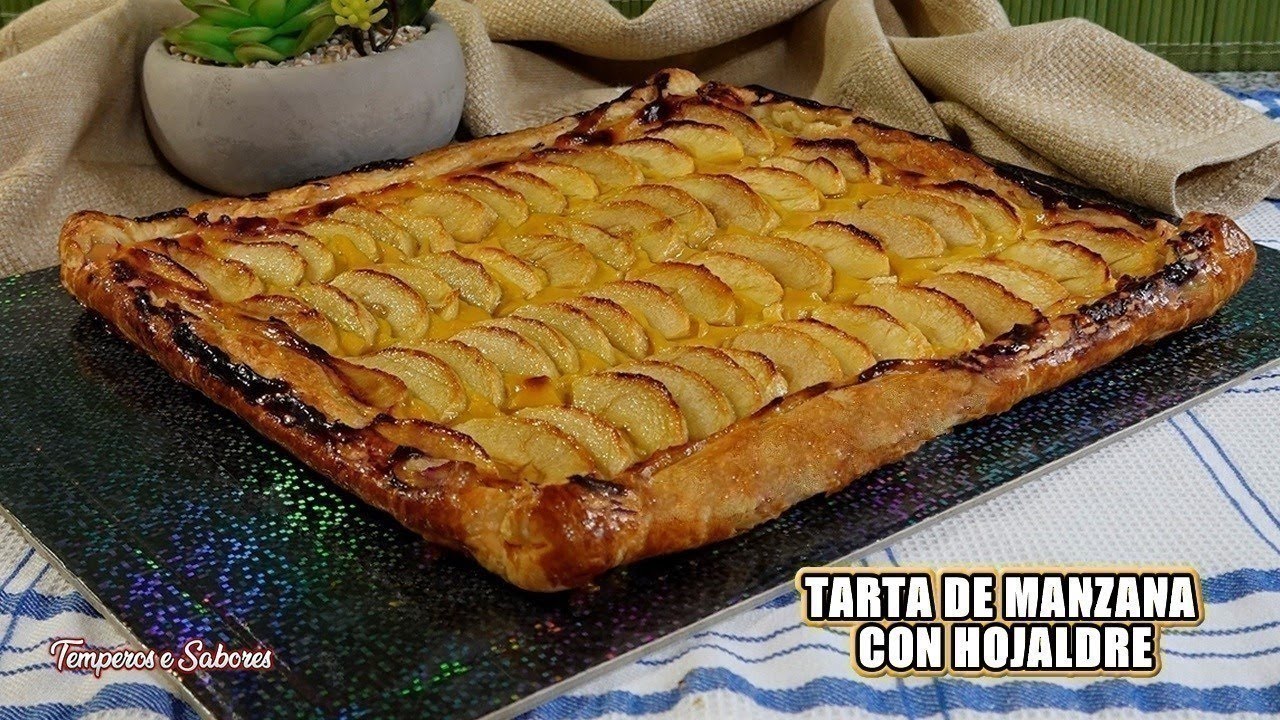 FANTÁSTICA TARTA DE MANZANA DELICIOSA FÁCIL RÁPIDA DE HACER Y ECONÓMICA