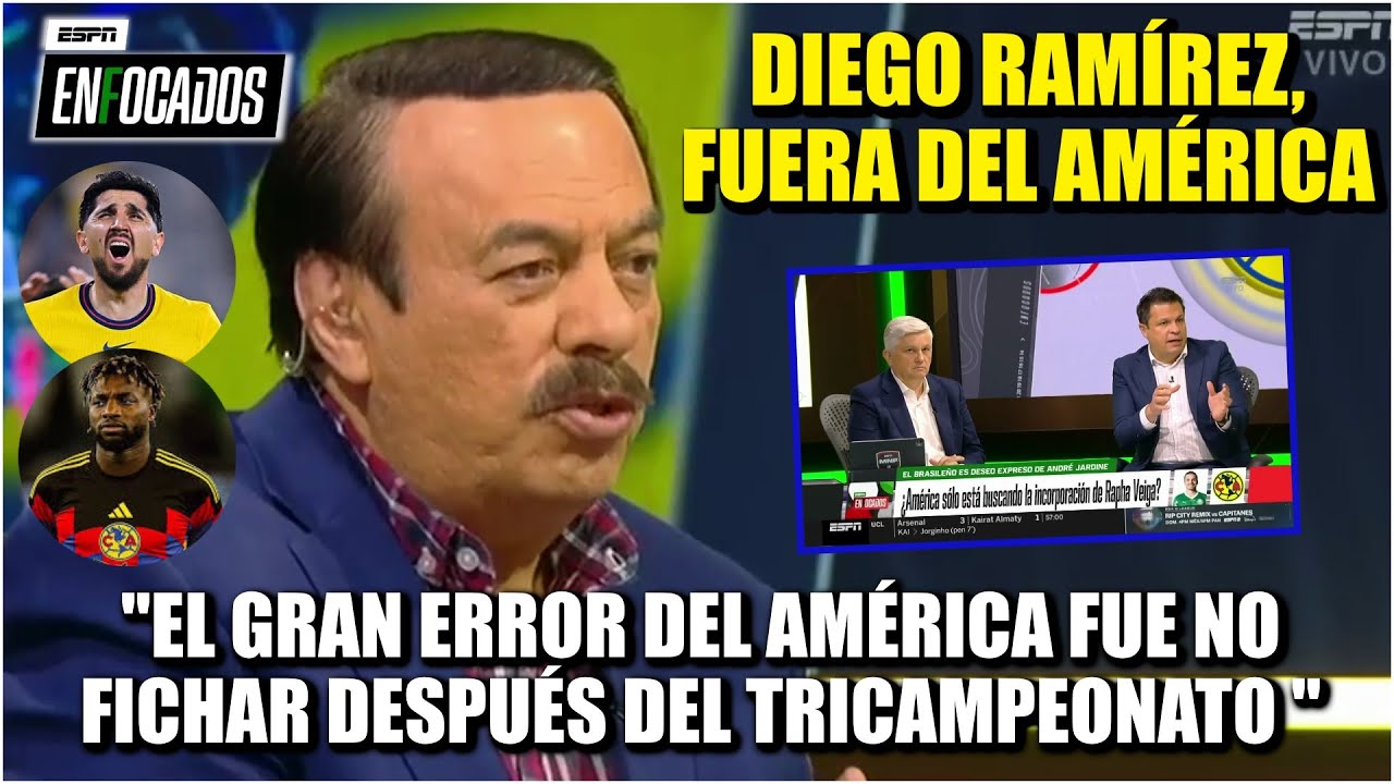 AMÉRICA no FICHÓ BIEN después del TRICAMPEONATO y Diego Ramírez PAGÓ LOS PLATOS ROTOS | Enfocados