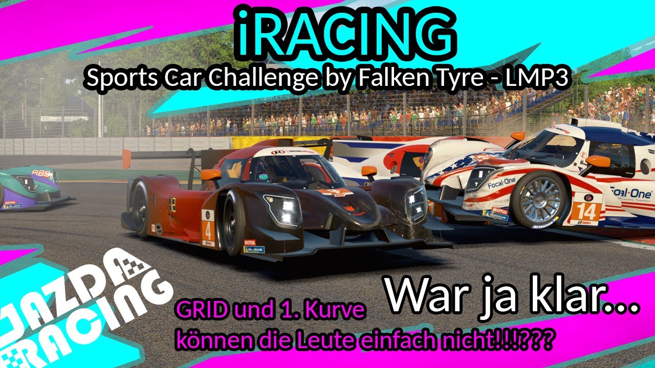 iRACING - Sports Car Challenge by Falken Tyre - Mit PECH und SCHADEN ins ZIEL
