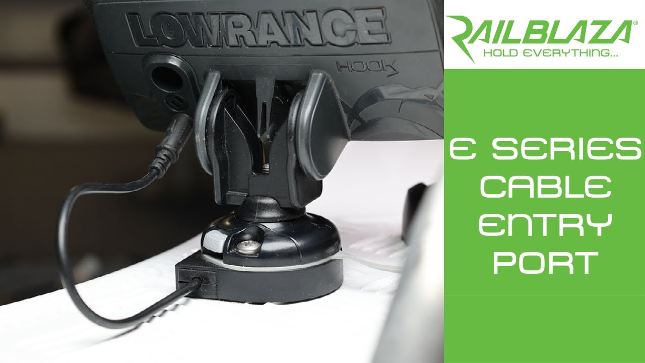 RAILBLAZA E Series Cable Entry Port - Easy & Tidy Way To Wire Your Boat
