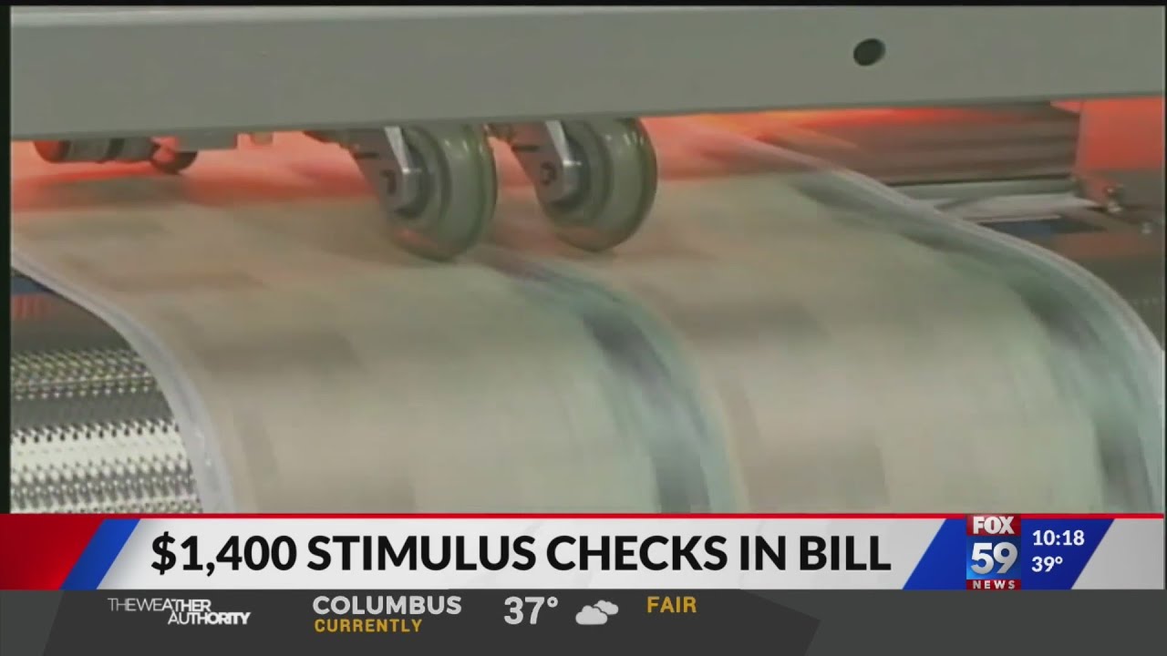 $1,400 stimulus checks included in COVID-19 relief bill