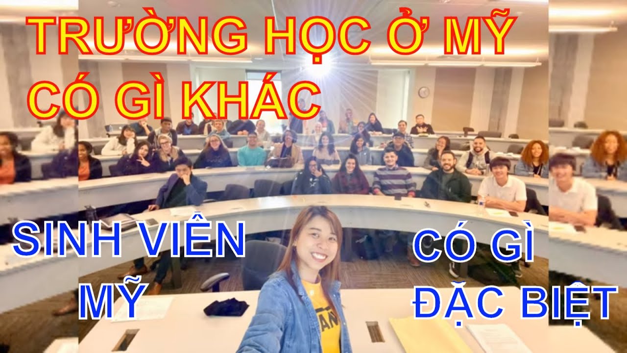 6 Tiếng Trong TRƯỜNG ĐẠI HỌC Ở Mỹ | Trường Ở Mỹ Khác Trường VN Rất Nhiều