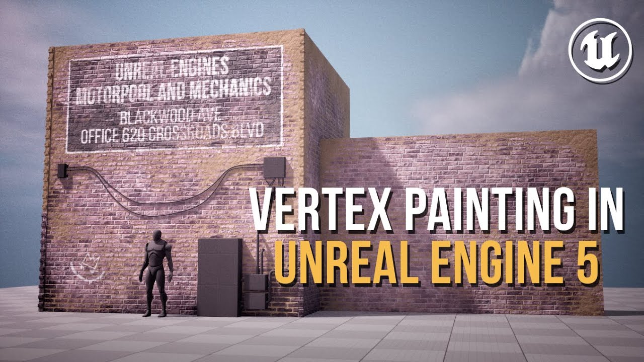 How To Create & Use Your First Vertex Paint Material in UE5