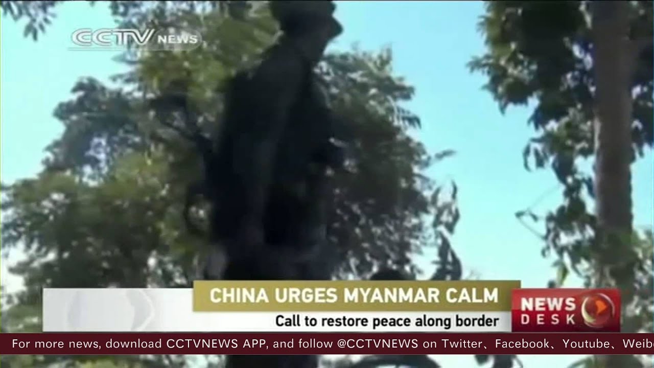 China calls for peaceful resolution amid clashes in Myanmar