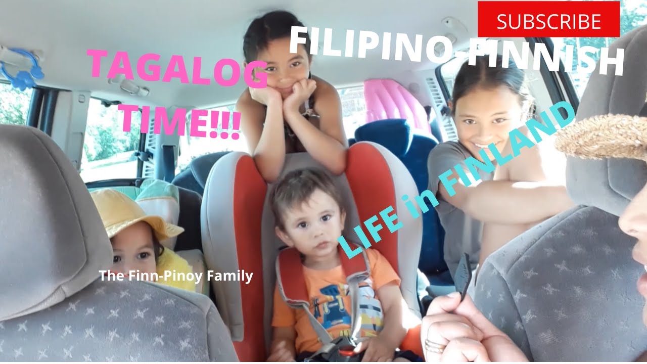 Tagalog time!!Batang Pinoy!Finnish Filipino!