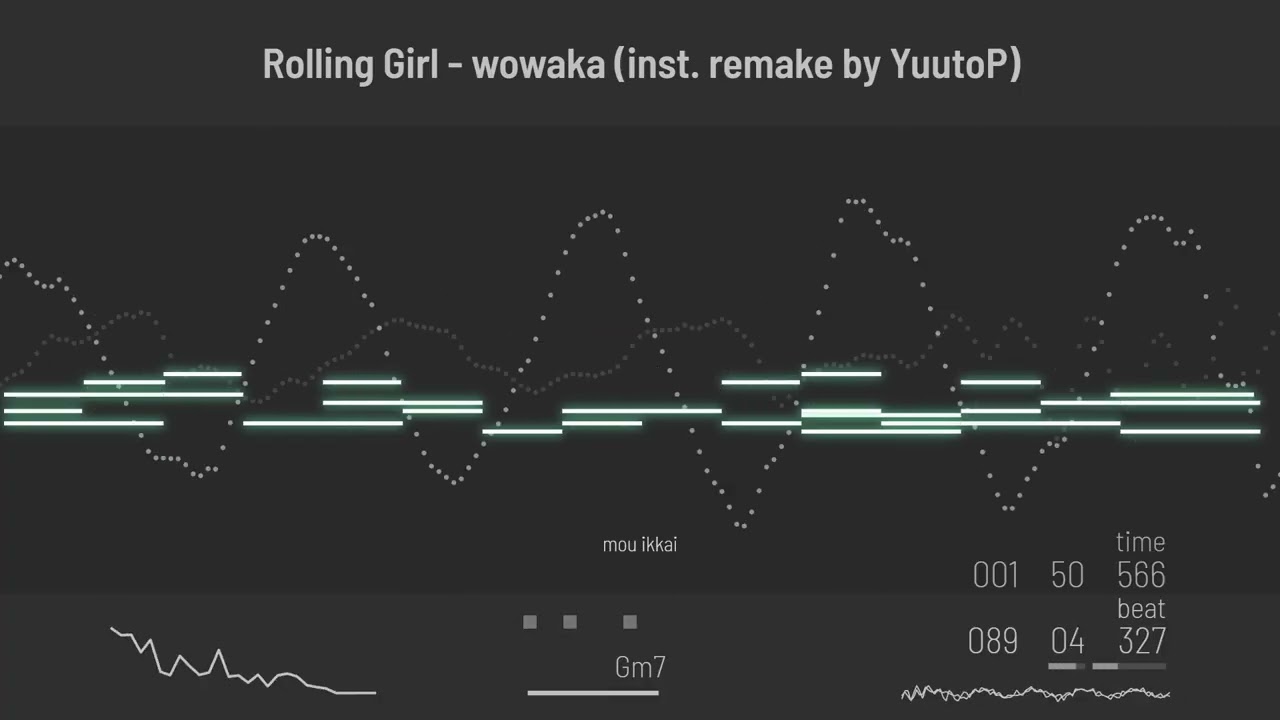 Rolling Girl - wowaka (inst. remake by @TaiyoshiYuuto)