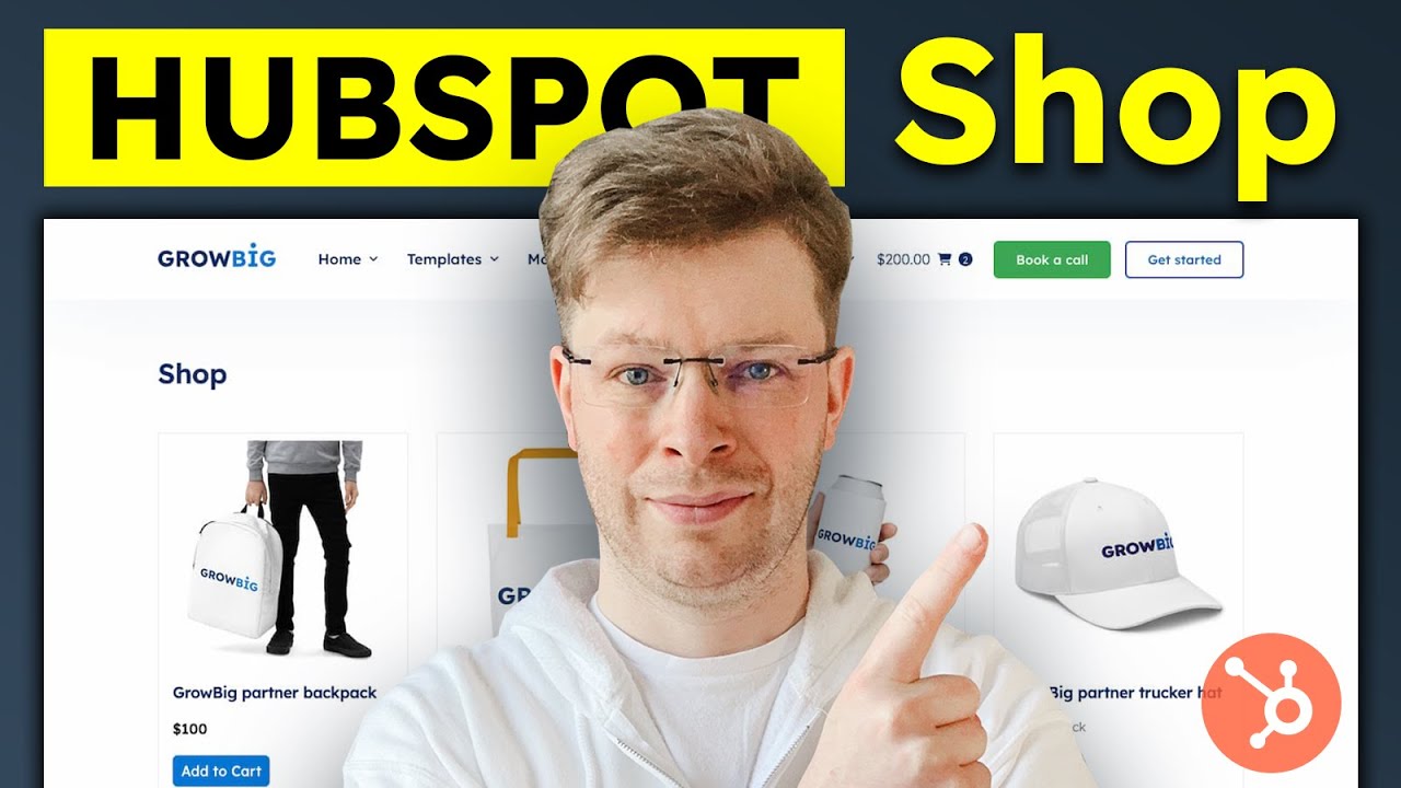 Create a HubSpot eCommerce Shop Website