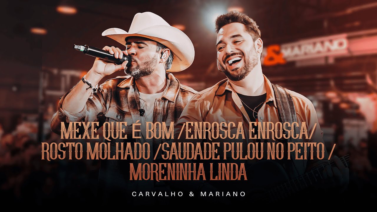 Mexe que é bom / Enrosca enrosca / Rosto molhado / Saudade pulou no peito / Moreninha linda -Show