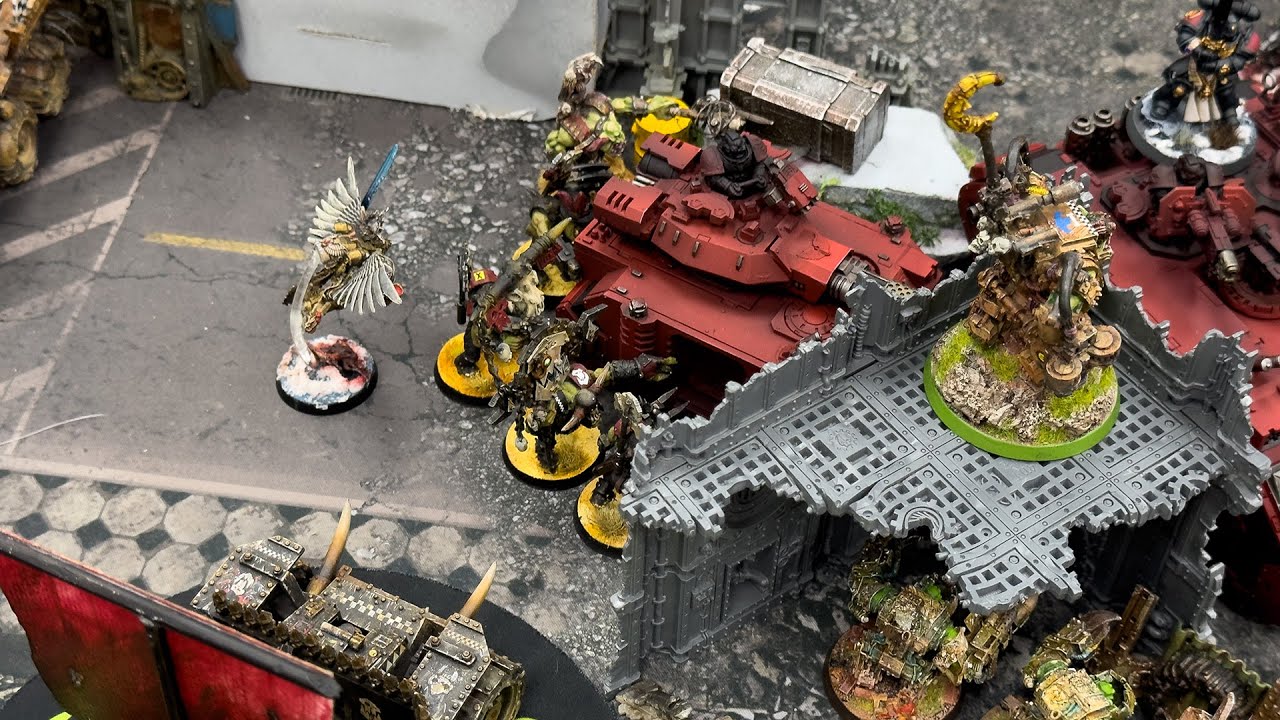 I Played My First Game with The New Ork Codex!  Bully Boyz List and Game Breakdown