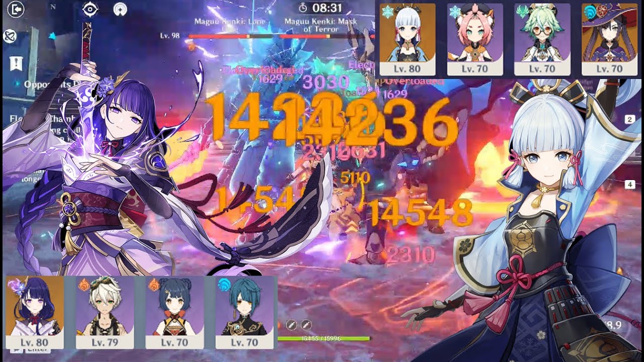 New 2.3 Abyss - F2P Ayaka Freeze & Raiden National Destroy Spiral Abyss Floor 12 - Genshin Impact