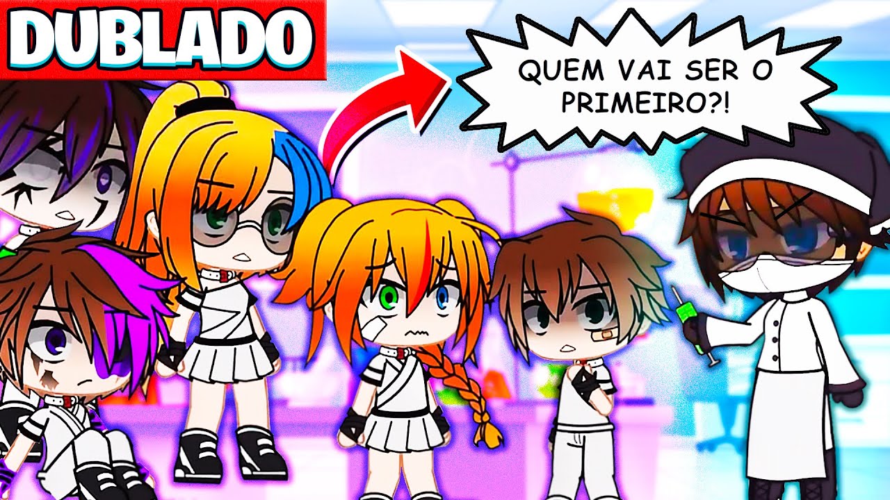 [ DUBLADO ] FAMÍLIA AFTON PR3SA EM UM LABORATÓRIO 😈 | MINI FILME GACHA CLUB