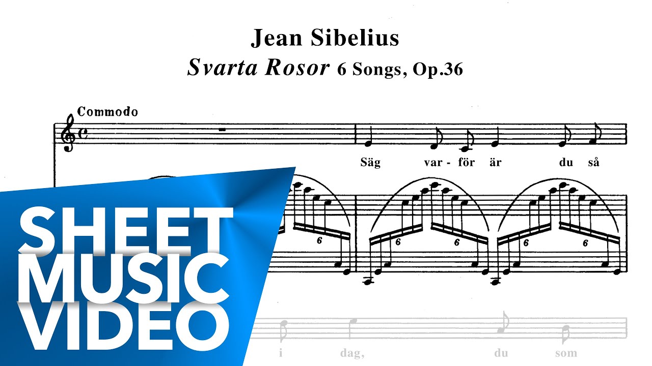 'Svarta Rosor' Sibelius 6 Songs Op.36 - Randi Stene