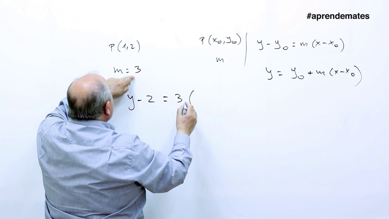Geometría analítica. Ecuación Punto Pendiente (4º ESO - 1º BACHILLERATO)