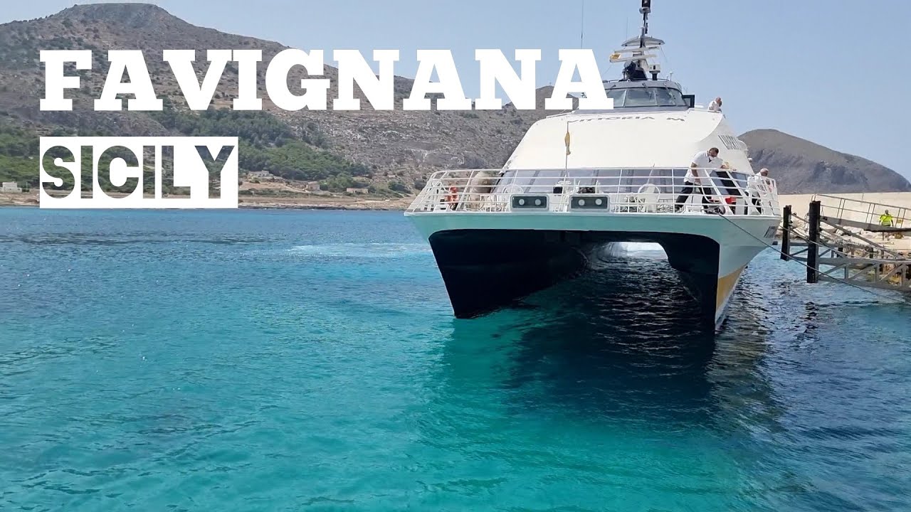 FAVIGNANA ISLAND 💥 PICTURESQUE SICILY