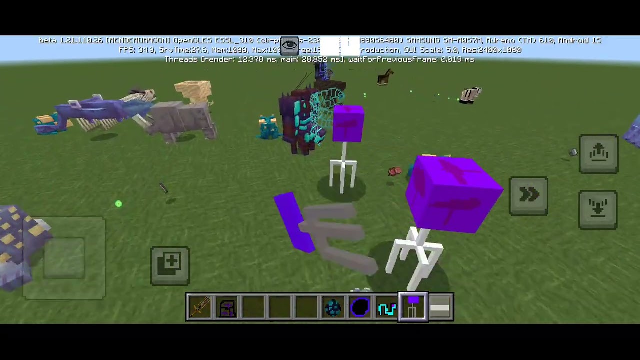 Alex's mobs addon bedrock v4.5