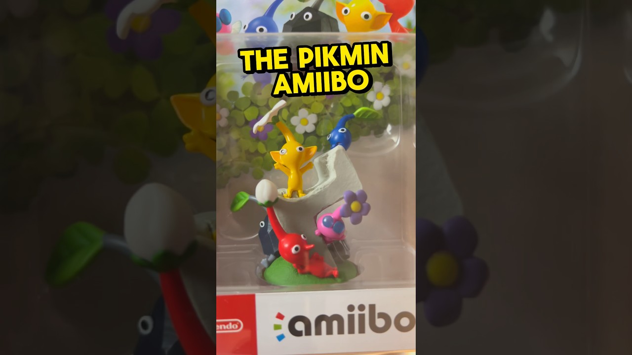 The Best Pikmin Amiibo Ever To Exist!🌱 #pikmin #amiibo #nintendo