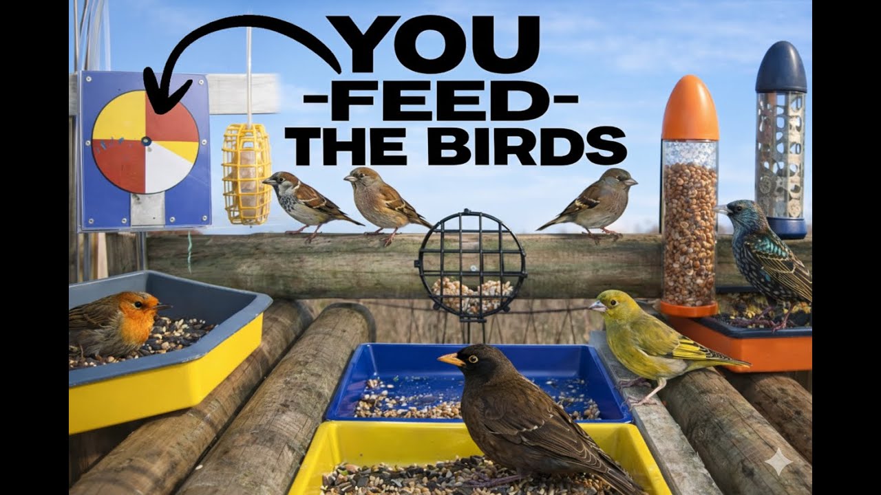 🔴Storm Chandra Watch | Ai Wild Bird Feeder Cam 🐦