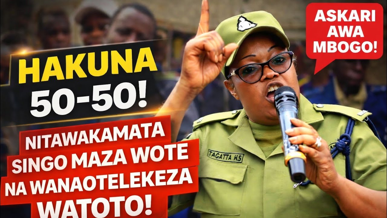 ASKARI AWA MBOGO: “HAKUNA 50/50 KWENYE NDOA” | ATISHIA KUWASHUGHULIKIA WANAOTELEKEZA FAMILIA