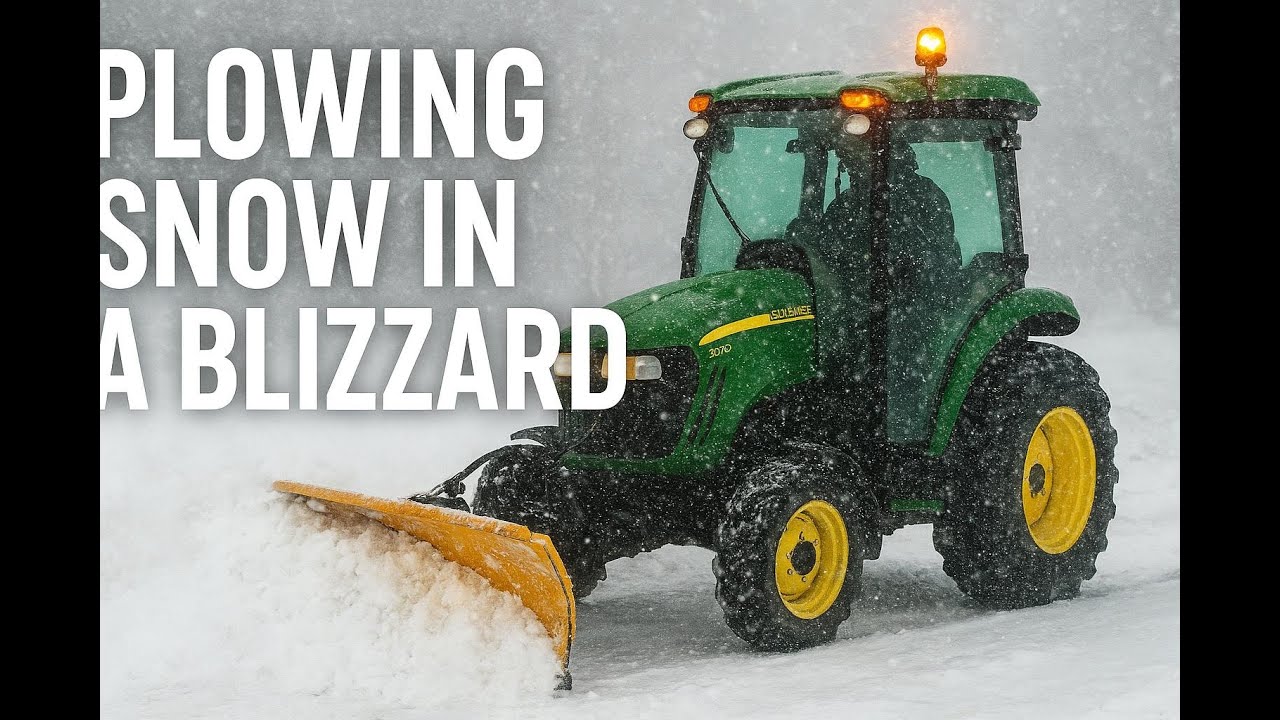 John Deere 3520 working in its natural Habitat