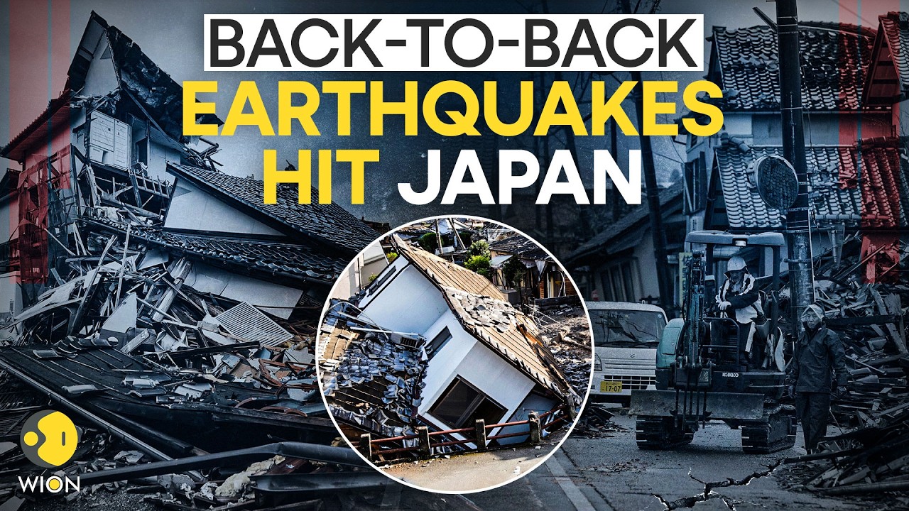 Japan Earthquake: Back-To-Back Earthquakes Rock Japan, Strong Tremors Trigger Panic |Originals