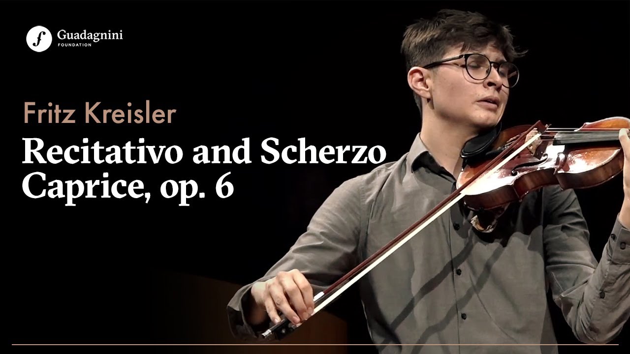 Maxim Tzekov plays Fritz Kreisler  - Recitativo and Scherzo - Caprice, op. 6