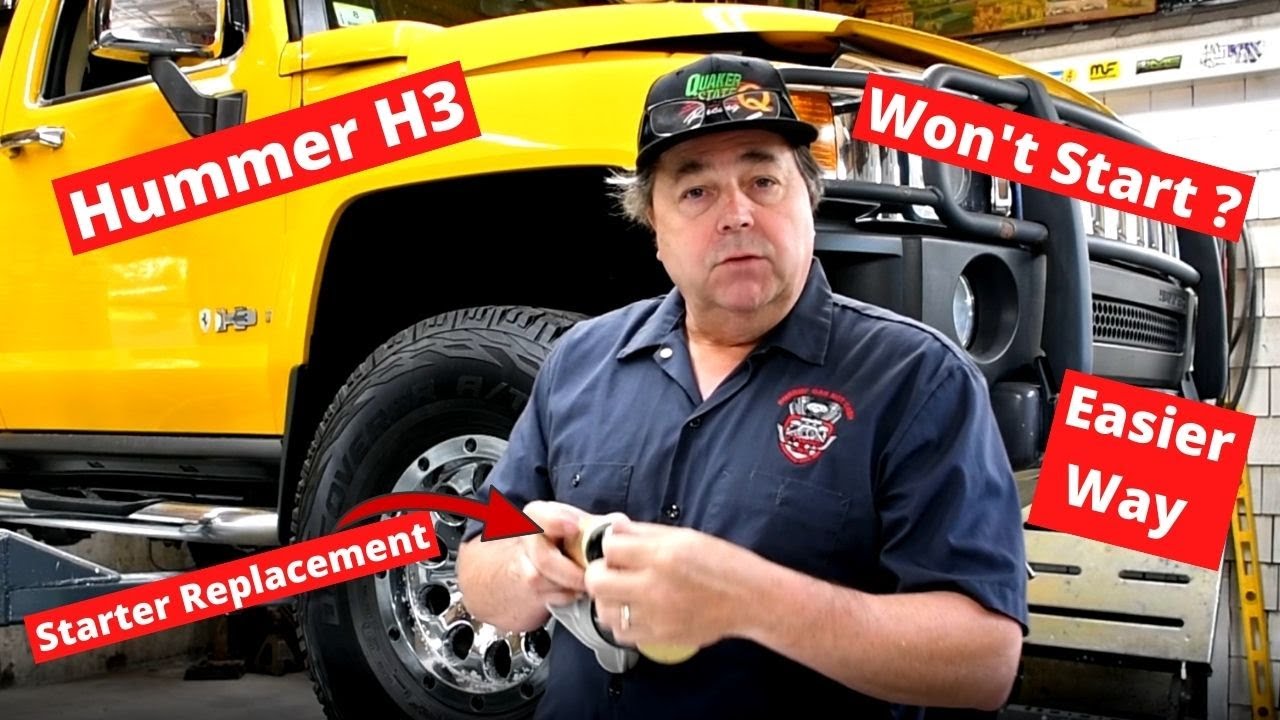Замена стартера Hummer H3 — простой способ